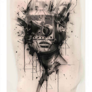 dance-music – tattoo design ideas free ai generated – elegant – for-foot – Gallery: music-inkby-ai