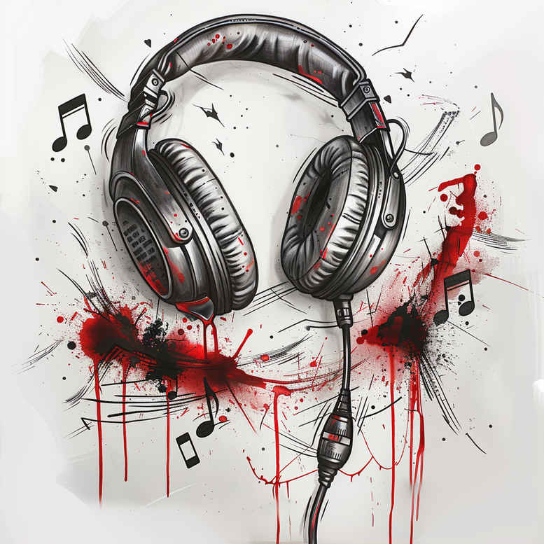 for-women – tattoo design ideas free ai generated – airy-touch – for-toe – Gallery: music-inkby-ai