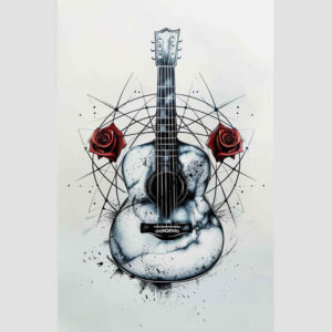 for-women – tattoo design ideas free ai generated – bare – for-lower-leg – Gallery: music-inkby-ai