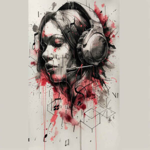 instrumental-music – tattoo design ideas free ai generated – airy-touch – for-wrist – Gallery: music-inkby-ai