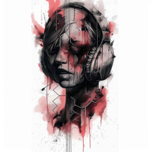 melody – tattoo design ideas free ai generated – unadorned – for-side – Gallery: music-inkby-ai