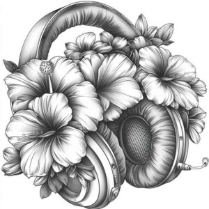 music-in-motion – tattoo design ideas free ai generated – quiet – for-arm – Gallery: music-inkby-ai