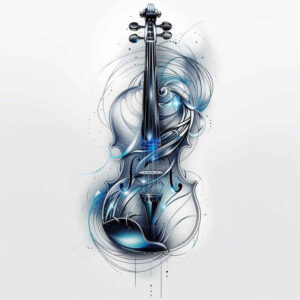 music – tattoo design ideas free ai generated – soft-touch – for-wrist – Gallery: music-inkby-ai