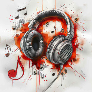 notes – tattoo design ideas free ai generated – soft-curve – for-upper-chest – Gallery: music-inkby-ai