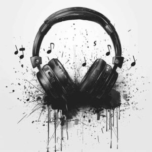 notes – tattoo design ideas free ai generated – subtle-motif – for-outer-arm – Gallery: music-inkby-ai