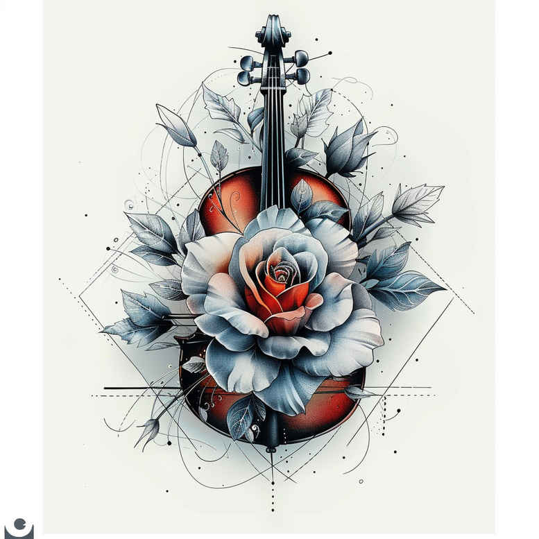 music tattoo design ideas subtle tone bare for wrist side