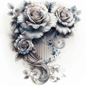 music tattoo design ideas clear lines clean stroke symbol of resilience