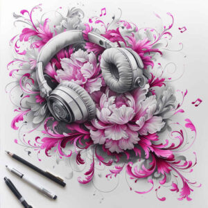 music tattoo design ideas Realism realistic proportions concise for wrist