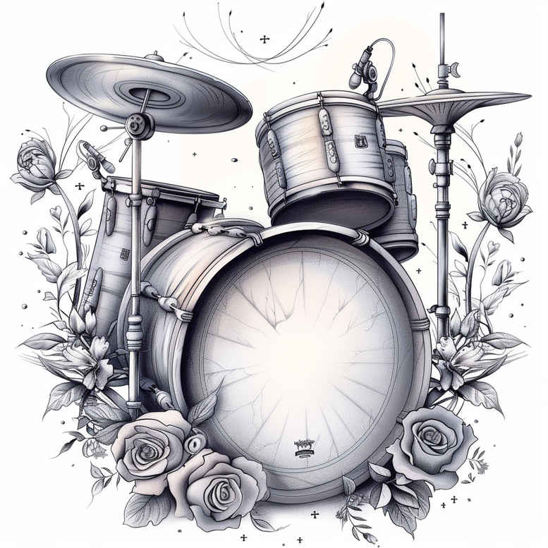 music tattoo design ideas realistic essential lines shows resilience
