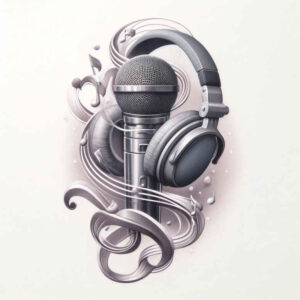 music tattoo design ideas textured fills essential lines symbol of resilience