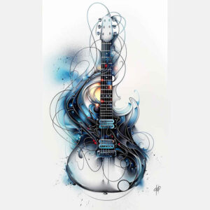 music tattoo design ideas hyperrealistic miniature stands for courage