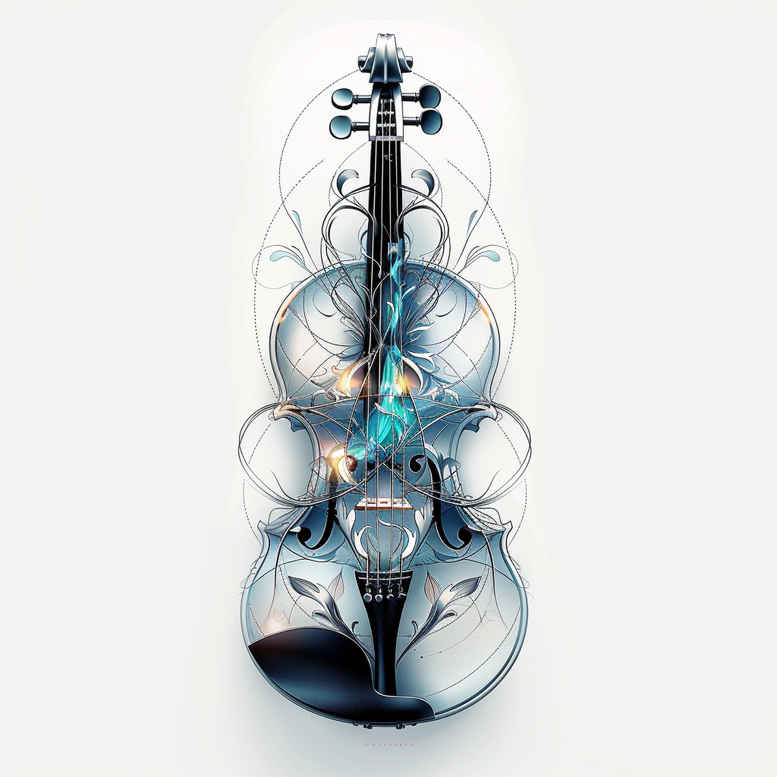 music tattoo design ideas Realism clean background minimal texture for palm