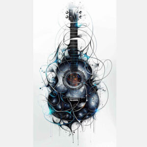 music tattoo design ideas enigmatic aura pure outline symbol of resilience