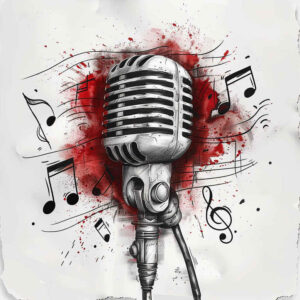 music tattoo design ideas rich shading small detail represents endurance