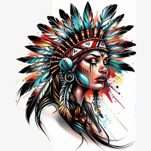 native-story-tattoo-surrealism-beyond-reality-for-toe – tattoo design ideas free ai generated – Gallery: native-american-women-inkby-ai