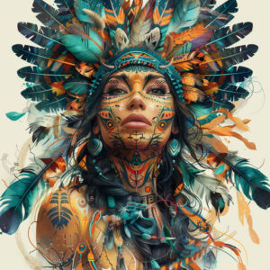 native-spiritual-culture-tattoo-realism-natural-blush-for-inner-arm – tattoo design ideas free ai generated – Gallery: native-american-women-inkby-ai
