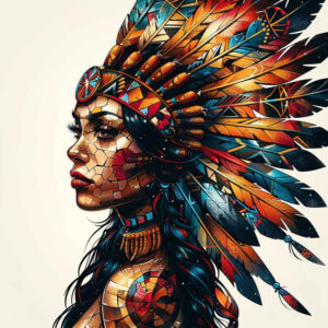 native-war-symbol-tattoo-realism-ultra-detailed-for-neck – tattoo design ideas free ai generated – Gallery: native-american-women-inkby-ai