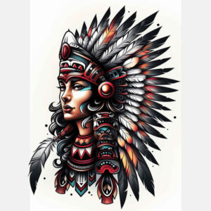 native-legend-tattoo-for-men-realism-gentle-shadow-for-lower-chest – tattoo design ideas free ai generated – Gallery: native-american-women-inkby-ai