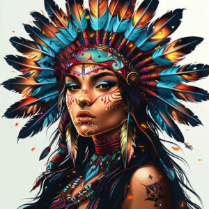 native-music-tattoo-surrealism-altered-reality-for-stomach – tattoo design ideas free ai generated – Gallery: native-american-women-inkby-ai