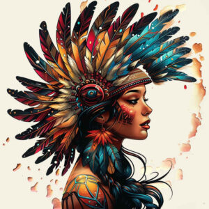 native-american-women tattoo design ideas depth perception traditional clothing for side torso