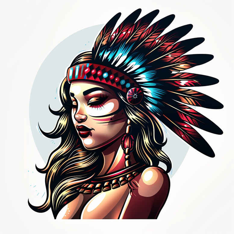 native-tribal-tattoo-surrealism-hallucinogenic-for-upper-chest – tattoo design ideas free ai generated – Gallery: native-american-women-inkby-ai