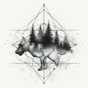 for-women – tattoo design ideas free ai generated – fine-line – for-lower-back – Gallery: nature-and-geometry-inkby-ai