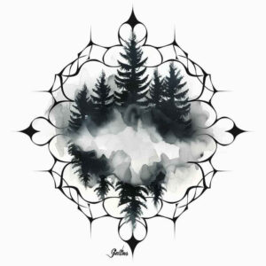 geometric-fractals – tattoo design ideas free ai generated – spokes – for-triceps – Gallery: nature-and-geometry-inkby-ai