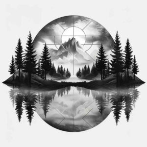 leaf-patterns – tattoo design ideas free ai generated – micro-mandala – for-wrist – Gallery: nature-and-geometry-inkby-ai