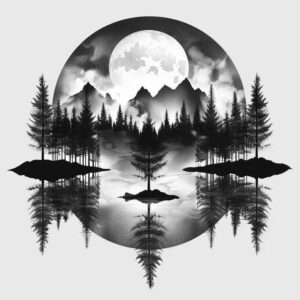 natural-forms – tattoo design ideas free ai generated – elaborate – for-arm – Gallery: nature-and-geometry-inkby-ai