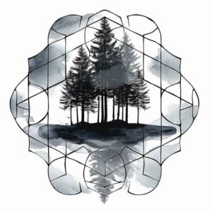 natural-forms – tattoo design ideas free ai generated – filigree – for-ribs – Gallery: nature-and-geometry-inkby-ai