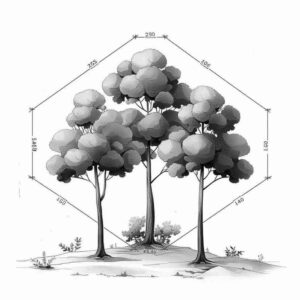 nature-and-precision-for-men – tattoo design ideas free ai generated – delicate-arcs – for-back-of-neck – Gallery: nature-and-geometry-inkby-ai