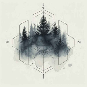 wavy-patterns – tattoo design ideas free ai generated – radial-symmetry – for-lower-back – Gallery: nature-and-geometry-inkby-ai