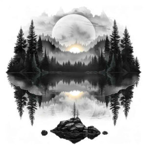 branch-tattoo – tattoo design ideas free ai generated – realism-emotional-depth – for-nape – Gallery: nature-inkby-ai