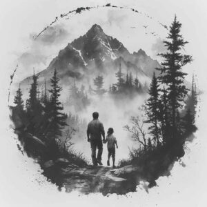 coniferous-tree-tattoo – tattoo design ideas free ai generated – realism-gradient-tones – for-inner-arm – Gallery: nature-inkby-ai