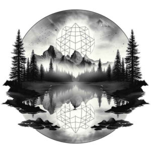 detailed-nature-tattoo – tattoo design ideas free ai generated – surrealism-phantasmagoric – for-sternum – Gallery: nature-inkby-ai