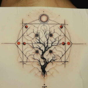 earth-tattoo – tattoo design ideas free ai generated – neotraditional-classic-motifs – for-palm – Gallery: nature-inkby-ai