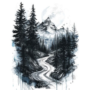 earth-tattoo – tattoo design ideas free ai generated – neotraditional-vivid-detail – for-ankle – Gallery: nature-inkby-ai