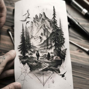 for-women – tattoo design ideas free ai generated – neotraditional-decorative-flourishes – for-triceps – Gallery: nature-inkby-ai
