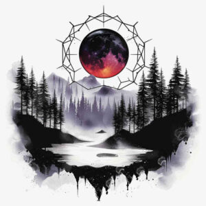 nature-motion-tattoo – tattoo design ideas free ai generated – realism-precise-gradient – for-upper-thigh – Gallery: nature-inkby-ai