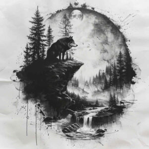 plant-tattoo – tattoo design ideas free ai generated – surrealism-morphic-transformation – for-forearm – Gallery: nature-inkby-ai