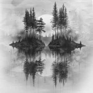 rock-tattoo – tattoo design ideas free ai generated – surrealism-enigmatic-aura – for-side – Gallery: nature-inkby-ai
