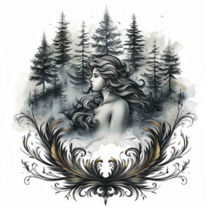 root-tattoo – tattoo design ideas free ai generated – neotraditional-modern-classic – for-shoulder – Gallery: nature-inkby-ai