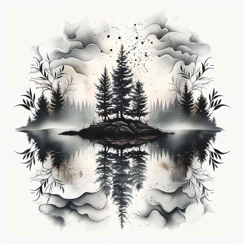 sea-tattoo – tattoo design ideas free ai generated – neotraditional-bold-highlights – for-wrist – Gallery: nature-inkby-ai