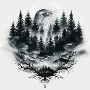 star-tattoo – tattoo design ideas free ai generated – realism-true-skin – for-foot – Gallery: nature-inkby-ai