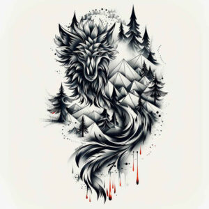 nature tattoo design ideas Realism portrait realism earthy for upper shoulder
