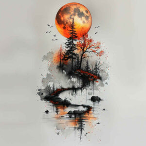 nature tattoo design ideas Realism visual truth fauna shows perseverance