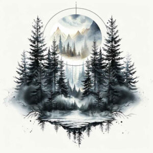 nature tattoo design ideas lifelike fauna symbol of determination