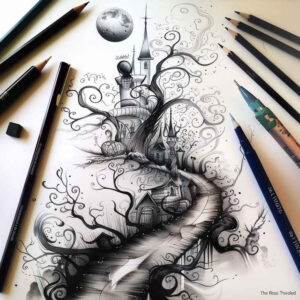 nature tattoo design ideas Realism skin realism flowing for temple
