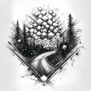 nature tattoo design ideas Realism visual accuracy forest meaning courage