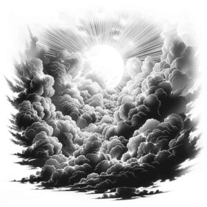 nature tattoo design ideas monochrome garden for hip